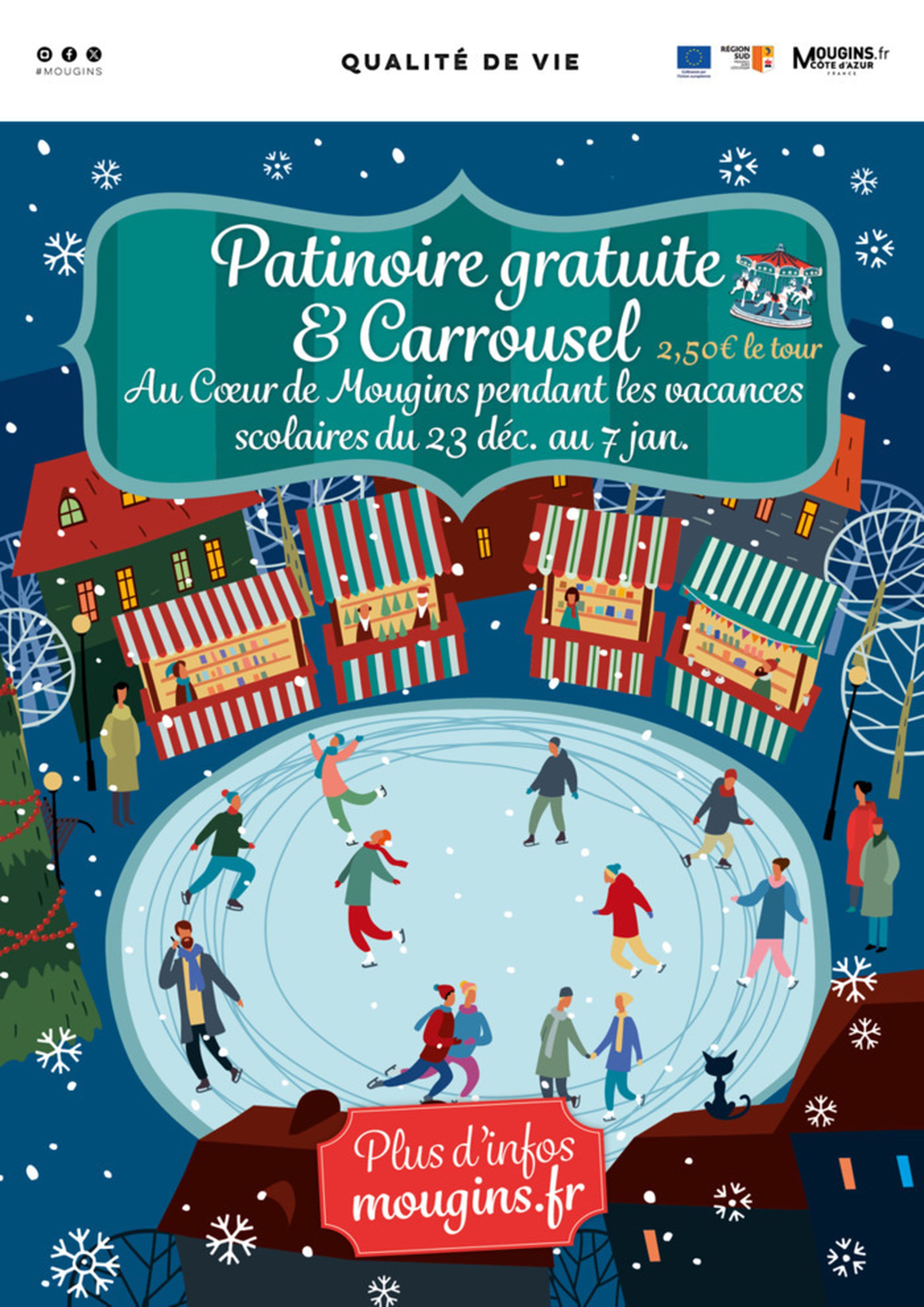 Parc d'attractions pour enfants dès 1 ans — Carrousel Cœur de Mougins à Mougins